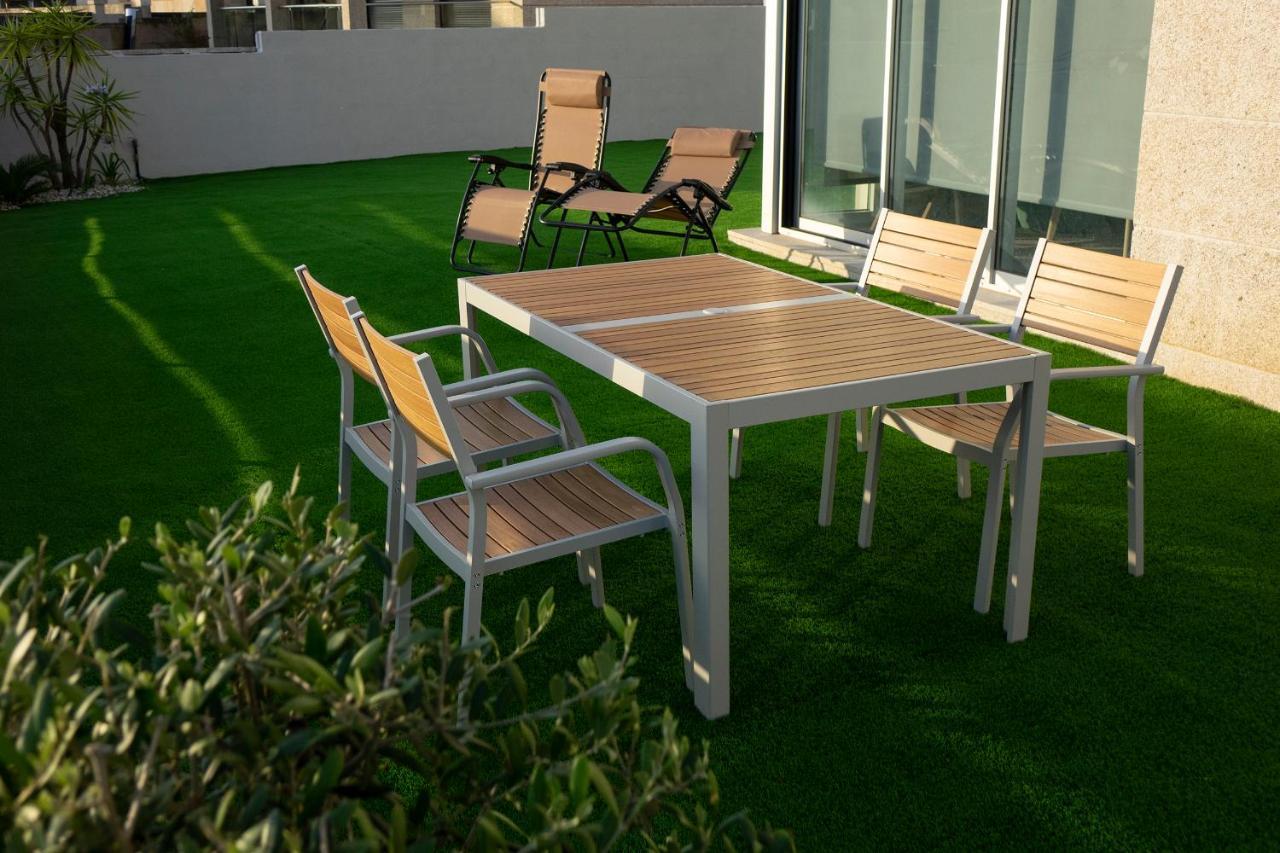Apartamentos Dunas De Samil Vigo Exteriör bild