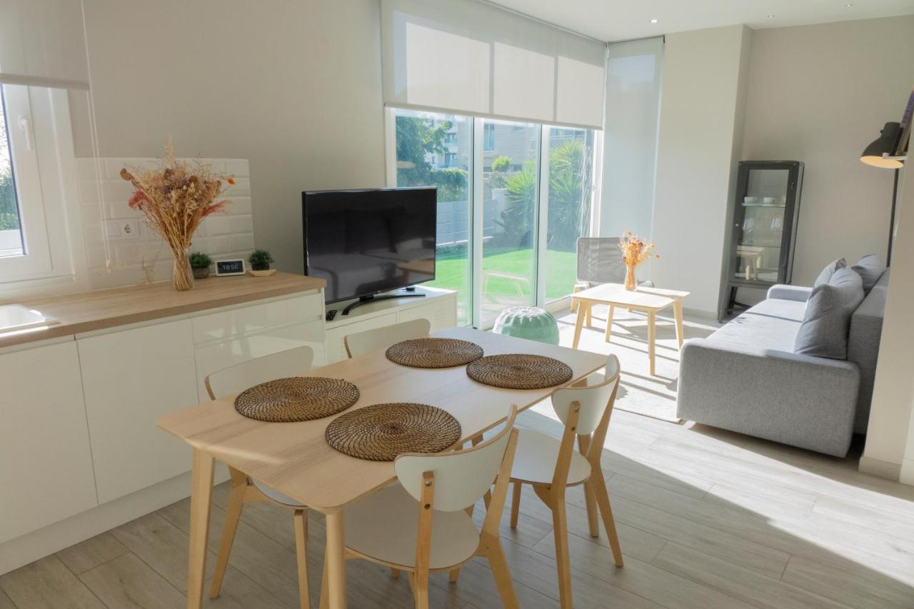 Apartamentos Dunas De Samil Vigo Exteriör bild